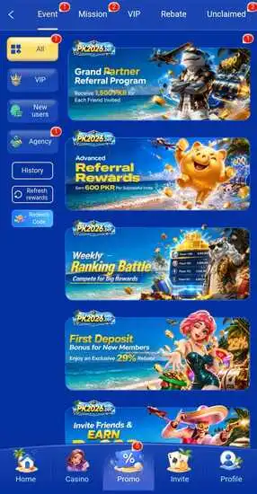 PK2026 Game Promotion and Bonus